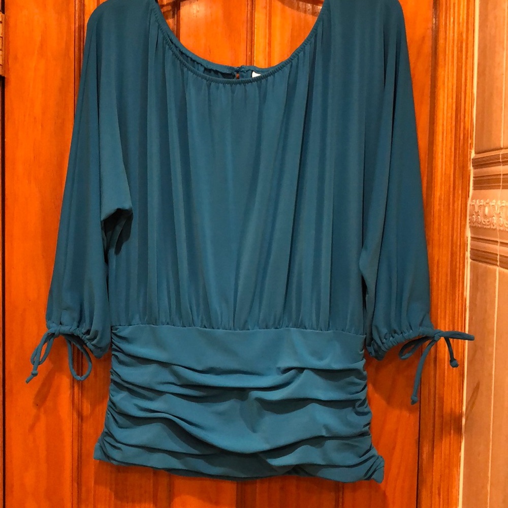 Blue blouse